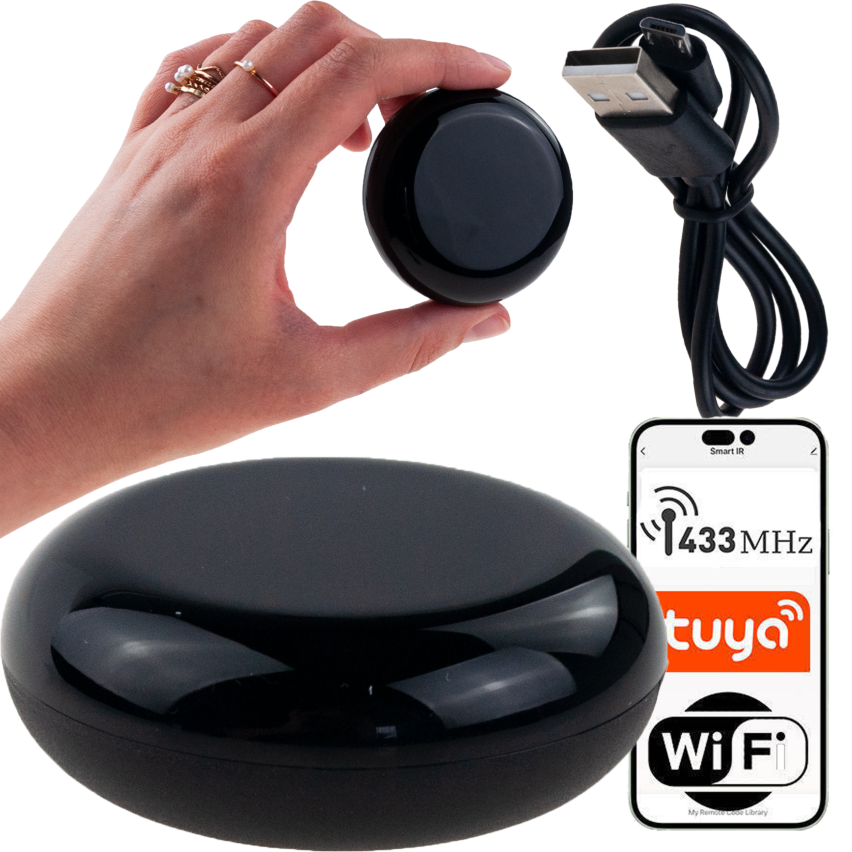 IM009 Inteligentny pilot transmiter IR bezprzewodowy WiFi sterowanie SMART HOME