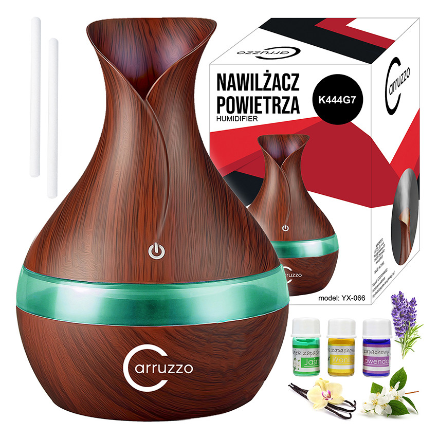 K444G7 NAWILŻACZ POWIETRZA 300ML DYFUZOR AROMA ULTRADŹWIĘKOWY