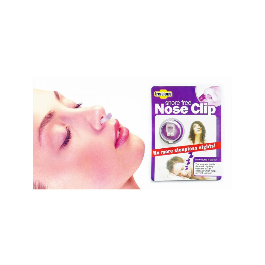 AS48 NOWOŚĆ! Anti Snore Clip STOP chrapanie KLIPS