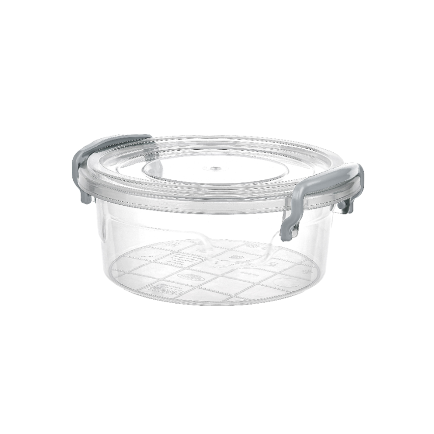 HOB021141 Praktyczny Pojemnik na żywność, MULTI BOX 1,2L okrągły Lunchbox