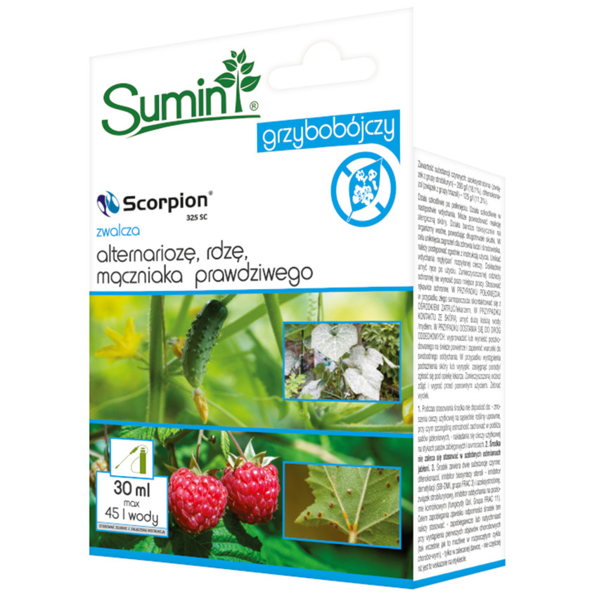 SUM2 ŚRODEK GRZYBOBÓJCZY SCORPION 325 SC 30ML DO ROŚLIN OZDOBNYCH MARCHWI PAPRYKI