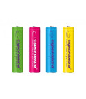 ES28 AKUMULATORKI NI-MH AAA 1000MAH MIX KOLORÓW