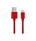 EB181R ESPERANZA KABEL MICRO USB 2.0 A-B M/M 2.0M OPLOT CZERWONY