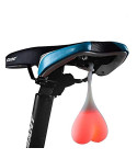 TG70275 Lampka rowerowa serce, jaja silikonowe Led, lampa tylna do roweru