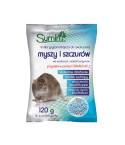 SUM62 SUMIN TRUTKA GRANULOWANA 25PPM 120G GRANULAT NA MYSZY GRYZONIE