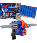 TG71059 PISTOLET NA STRZAŁKI NERF ELITE N-STRIKE Z NABOJAMI WYRZUTNIA STRZAŁEK