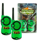 TG71168-NEW ZESTAW WALKIE TALKIE MILITARY KRÓTKOFALÓWKA DLA DZIECI WOJSKO